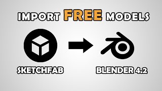 Sketchfab to Blender 42 Workflow Tutorial [upl. by Kam]