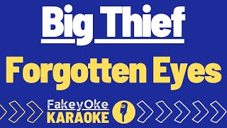 Big Thief  Forgotten Eyes Karaoke [upl. by Nnylaf]