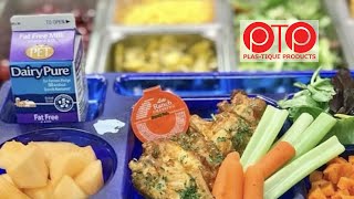 Plastique Products  the healthy option for school lunch trays [upl. by Rentsch]