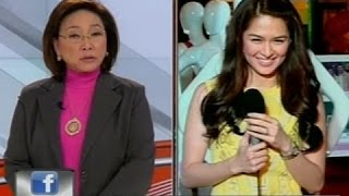 24 Oras Marian Rivera ikinuwento ang naramdaman sa live proposal ni Dingdong Dantes [upl. by Nilatak]