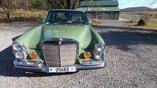 1973 Mercedes Benz 280SE 45 Drive [upl. by Di]