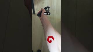 Forearm veins tutorial⚠️ force grip handgriper forearms fyp [upl. by Arek]