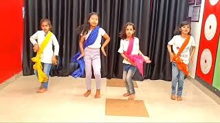 Balam Pichkari Dance Cover by little Girls [upl. by Naillig440]