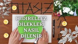 HIDIRELLEZ RİTÜELİ  HIDIRELLEZDE NASIL DİLEK DİLENİR [upl. by Kcirde]