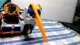 Spider Robot v30 demo quadruped quad robot [upl. by Nosmoht777]