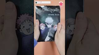 Jujutsu kaisen blindbag amp game book 주술회전 블라인드백 게임북 satoru gojo 고죠 사토루 jujutsukaisen papercraft [upl. by Shaeffer]