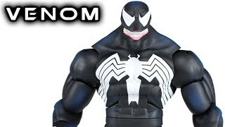 Custom VENOM Marvel Legends Action Figure Toy Review [upl. by Nylzor]