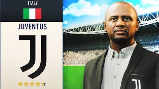 I Rebuild Juventus With Patrick Vieira [upl. by Ramas]