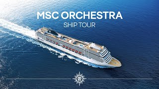 MSC Orchestra  Ship Tour [upl. by Marozas]