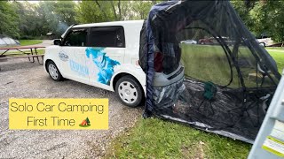 Solo Car Camping  No Build Scion Xb [upl. by Ettezel]