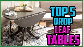 Top 5 Best Drop Leaf Tables Reviews In 2021 [upl. by Attelra]