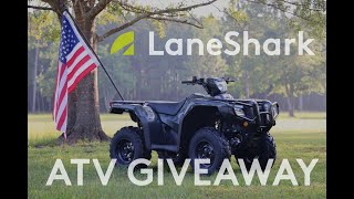 Lane Shark USA The FourTrax Foreman Rubicon 4X4 ATV Giveaway is Here [upl. by Nesral]