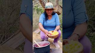 José colada morada para el día de los muertos campesina receta comida soycampesino [upl. by Tengdin]