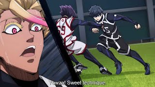 Karasu Destroys Isagi and Shidou  Blue Lock Season 2 Episode 2  ブルーロック VS U20 [upl. by Sunshine644]