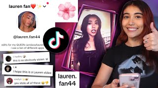 stealing TikTok edits of myself for ONE WEEK [upl. by Shewchuk]