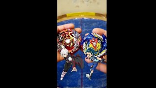 World Spriggan vs ChoZ Valkyrie Beyblade burst sparking Turbo Shorts [upl. by Ativak353]