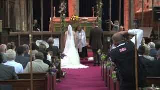 Let us dance Breakdancing vicar in hilarious viral wedding video HD [upl. by Ash]