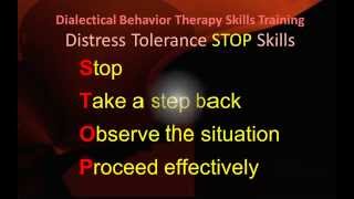 Distress Tolerance STOP Skills  Ep 3a  DBT Peer Connections [upl. by Legir570]