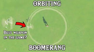 Why Boomerangs are so OP  Orbiting Boomerang Tutorial [upl. by Lemmor]