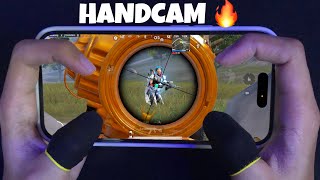 Power of 120 FPS MOVEMENTS 😱 HANDCAM iPhone 14 Pro ❤️ PUBG Mobile [upl. by Kristoffer]