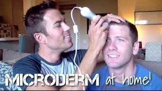 Microderm at HOME with Justin  SkinCareWhiz [upl. by Garceau819]