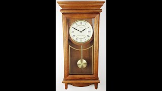 Clock SEIKO Whittington Westminster Chime Battery Pendulum Wall Clock  Item 779  Adelaide Clocks [upl. by Atnima]