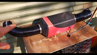 Heating My Cabin With A Diesel Heater  How It Works [upl. by Ettennod731]