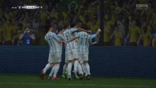 Eliminatórias Copa 2018  Brasil x Argentina [upl. by Georgie]