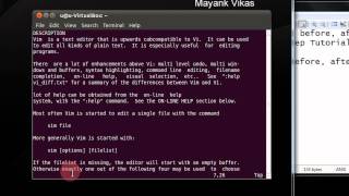 How To Insert text before after cursor In Vi Or Vim Editor In Linux A Step By Step Tutorial [upl. by Palila170]