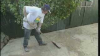 Guide to Laying Pavers  Step 11 Grouting Sand [upl. by Acinimod113]