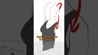 Mistake When Drawing Chest  Quick Art Tips art sketch shorts tutorial drawingtutorial anime [upl. by Haddad]