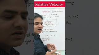 Relative Velocity between two objects viralvideo viralshorts physicstricks doughnutsneet [upl. by Emirak]