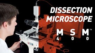 Dissection Microscope MSM 400  Singer Instruments [upl. by Noj45]