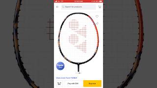 yonex astrox 77 play badminton racket review [upl. by Airamzul]