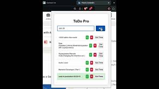 ToDo Pro Enhance Your YouTube Experience with Smart Task Management webdevelopment [upl. by Verbenia970]