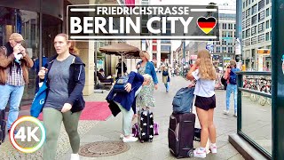 Berlin Germany Walk One of the Most Famous Streets 4K Walking Tour with Captions [upl. by Lokcin]