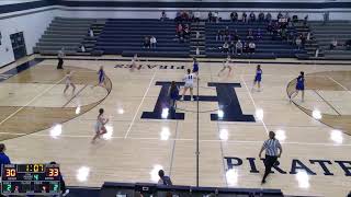 Hudson vs DikeNew Hartford High School Girls JuniorVarsity Basketball [upl. by Ulla]