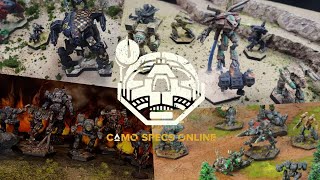 GenCon 2021 Diorama Supercut Compilation  Battetech Miniatures Painting [upl. by Hessler184]