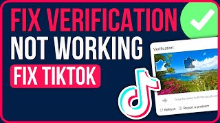 FIXED Tiktok Verification Puzzle Not Working 2024  Fix Tiktok Verification Not Working [upl. by Steddman91]