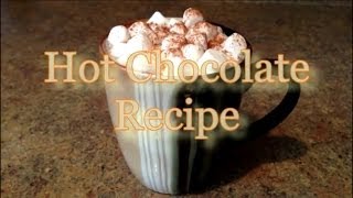 Hot Chocolate Mix Recipe [upl. by Annelg]