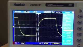 Hantek 5072P and Feeltech FY3200S Capacitor testing 1 of 2 [upl. by Chrisoula129]