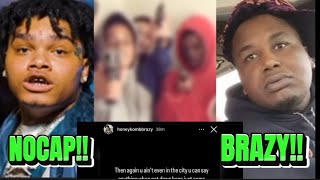 HoneyKomb Brazy And NoCap CRASHES OUT In A BAD WAY [upl. by Eberle]