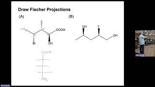 Organic Chemistry 1  Questions on drawing Fischer projections 1 [upl. by Rech15]