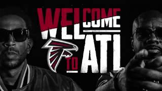 Welcome to Atlanta Official Lyric Video Falcons Remix [upl. by Sholes265]