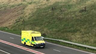 Welsh Ambulance Service Responding Through A487 [upl. by Karlan]