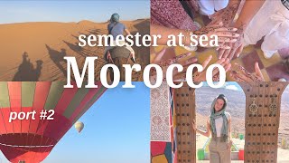 semester at sea  port 2 Morocco [upl. by Ayisan515]