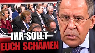 UNFASSBAR🚨Russischer Außenminister STÜRMT NATO GIPFEL [upl. by Aneeuqal]