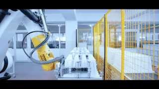 Fully Automated Robotic Cell for Polyurethane Glue Dispensing [upl. by Ariaek]