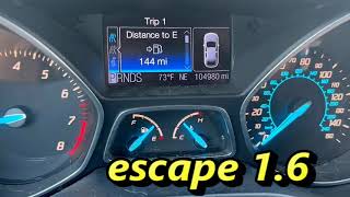 2013 Ford Escape 16 quotReduce Power Modequot car will not move limp in mode coolant temperature sensor [upl. by Aurelius]