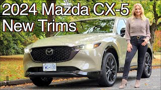 2024 Mazda CX5 Review  New trims and great handling [upl. by Llebyram939]